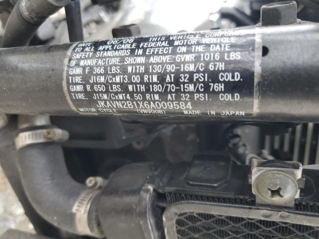 2006 KAWASAKI VN900 B JKAVN2B1X6A009584