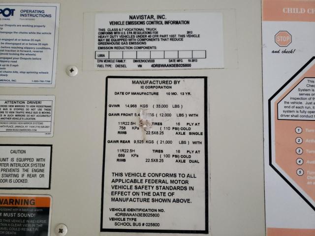 2014 IC CORPORATION RE SERIES SCHOOL #3276450758