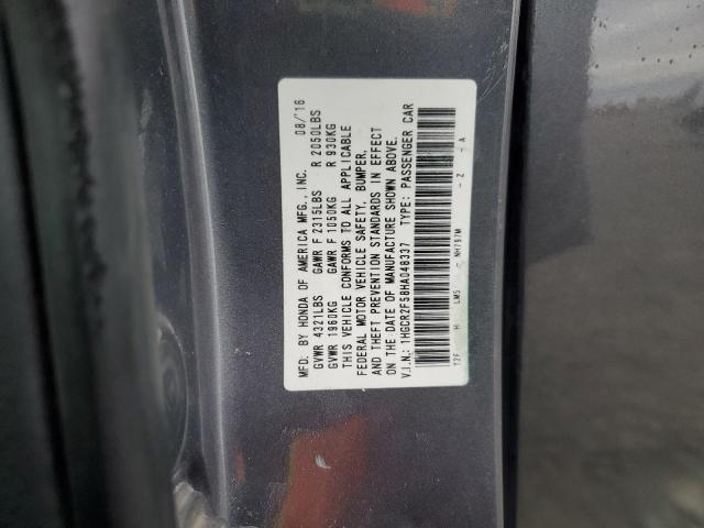 2017 HONDA ACCORD SPO #3283766461