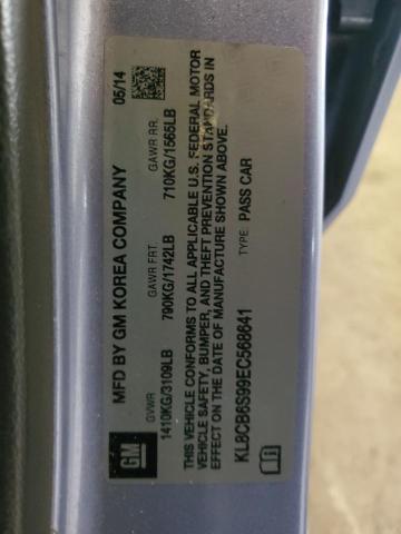 2014 CHEVROLET SPARK LS - KL8CB6S99EC568641