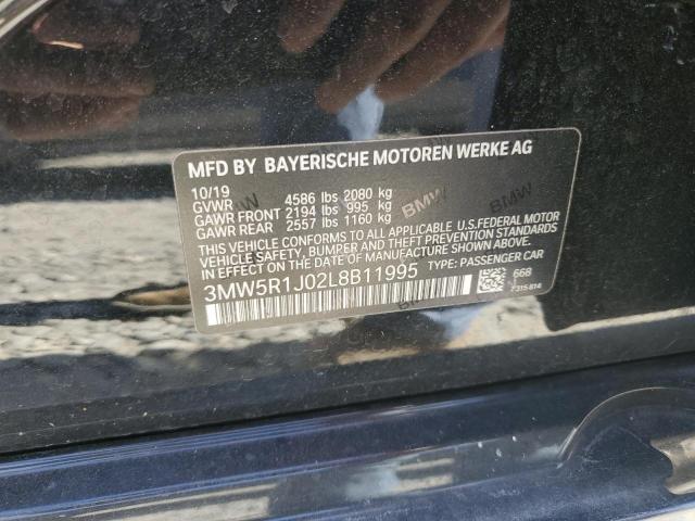 2020 BMW 330I - 3MW5R1J02L8B11995