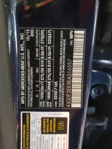 2014 MERCEDES-BENZ GL 350 BLUETEC #3298133132