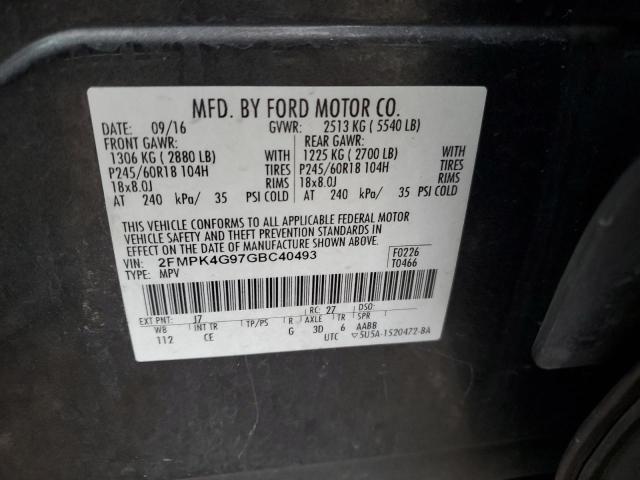 2016 FORD EDGE SE #3281403990