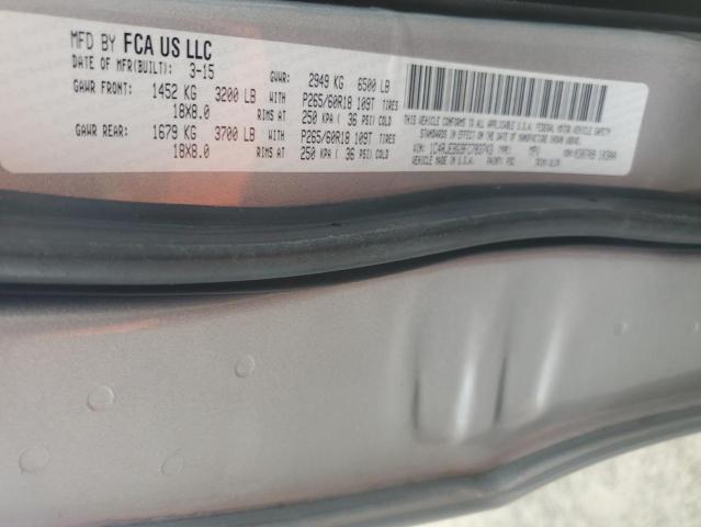 2015 JEEP GRAND CHEROKEE LIMITED - 1C4RJEBG9FC783743