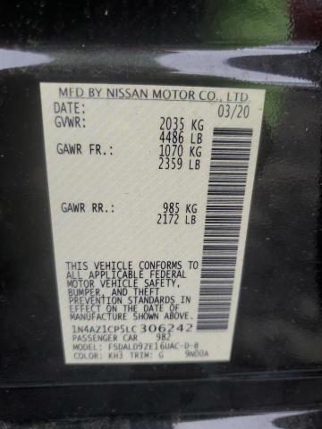 2020 NISSAN LEAF SV 1N4AZ1CP5LC306242
