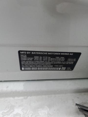 2019 BMW X7 XDRIVE4 5UXCW2C58KL082896