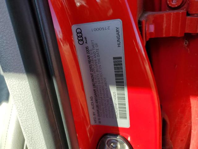 2015 AUDI A3 PREMIUM - WAUACGFF4F1143825