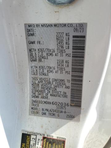 2024 NISSAN FRONTIER S #3296991821