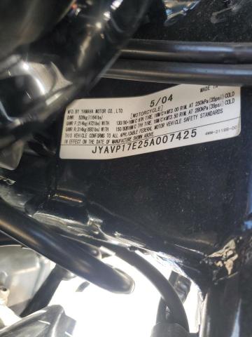 2005 YAMAHA XV1700 A JYAVP17E25A007425