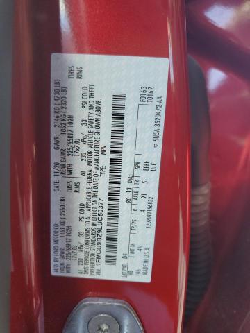 2020 FORD ESCAPE SE - 1FMCU9BZ9LUC50377