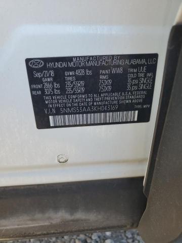 2019 HYUNDAI SANTA FE L - 5NMS53AA3KH043169