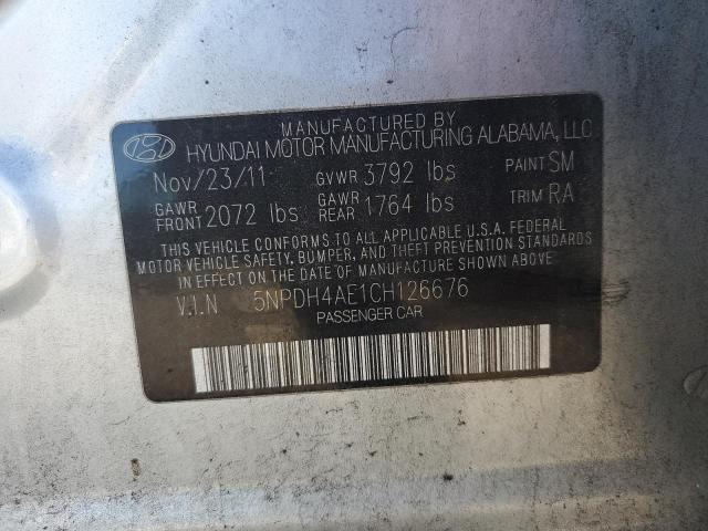 2012 HYUNDAI ELANTRA GL - 5NPDH4AE1CH126676