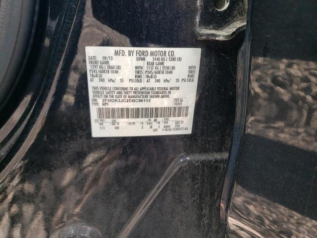 2013 FORD EDGE SEL - 2FMDK3JC2DBC96113