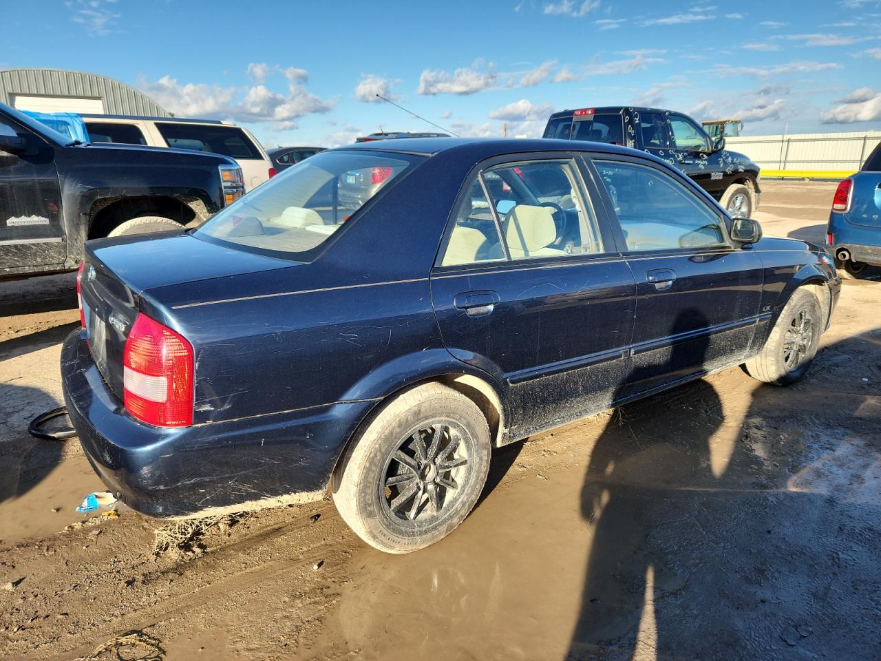 Lot #3283338978 1999 MAZDA PROTEGE DX