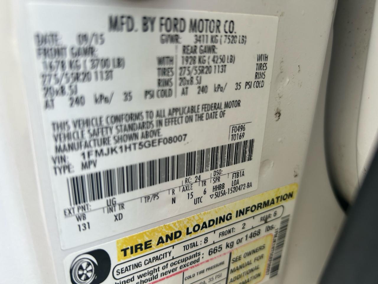 FORD EXPEDITION EL XLT