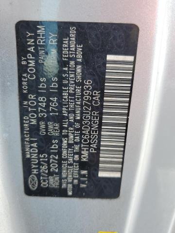 2016 HYUNDAI VELOSTER #3270768848