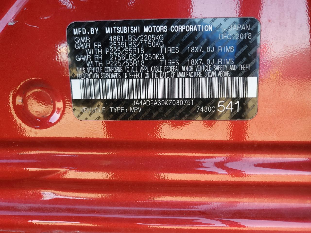 MITSUBISHI OUTLANDER ES