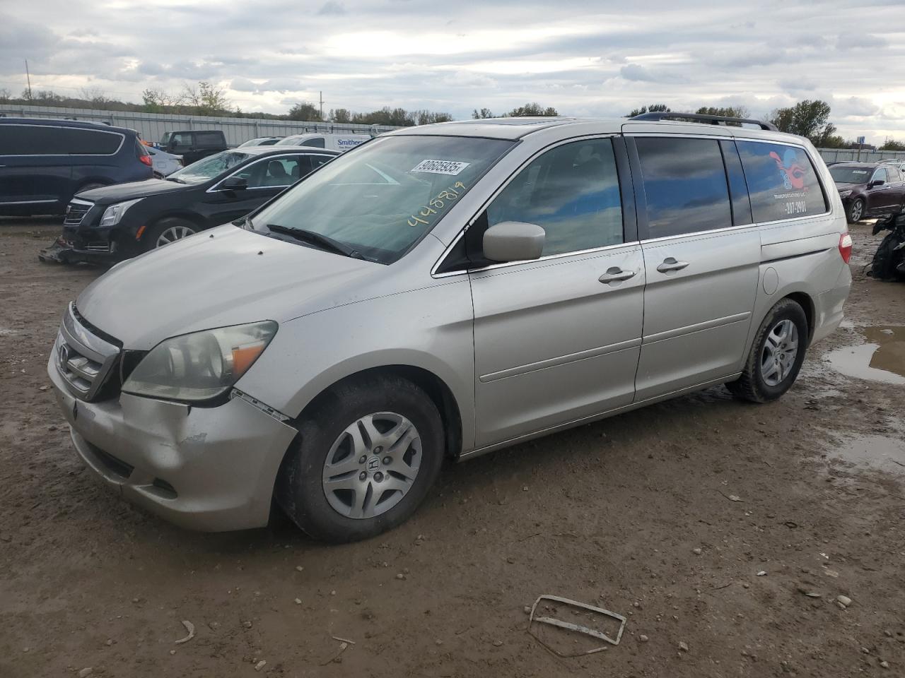 Lot #3296702709 2007 HONDA ODYSSEY EX