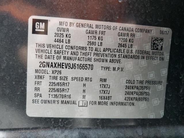 2018 CHEVROLET EQUINOX LS - 2GNAXHEV9J6166570