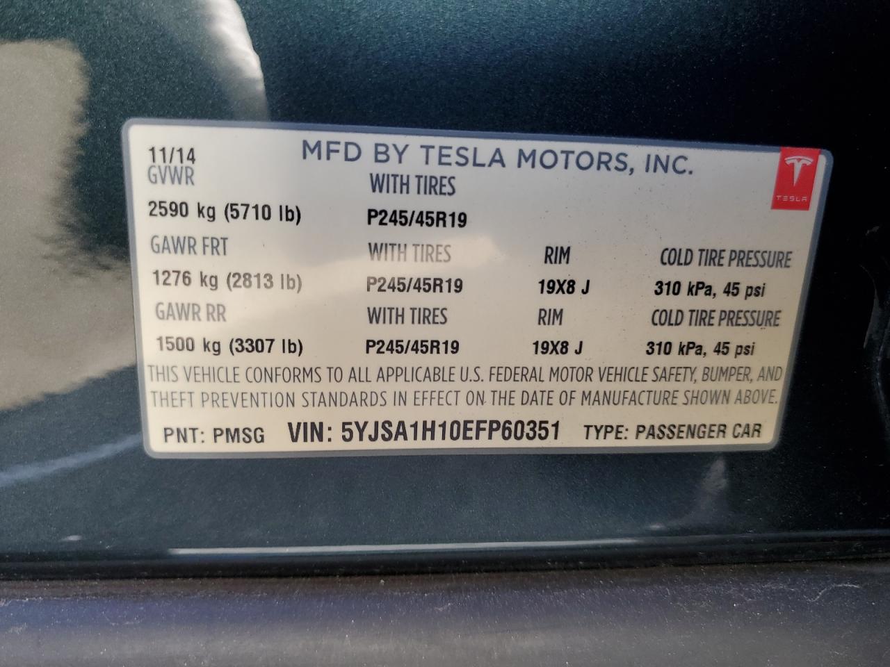 TESLA MODEL S