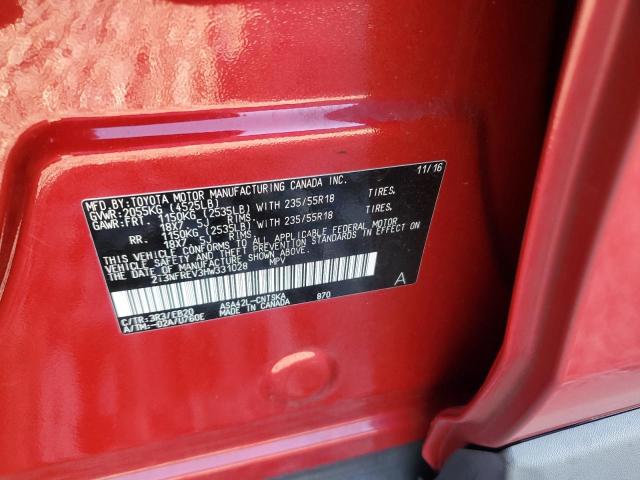 2017 TOYOTA RAV4 SE 2T3NFREV3HW331028