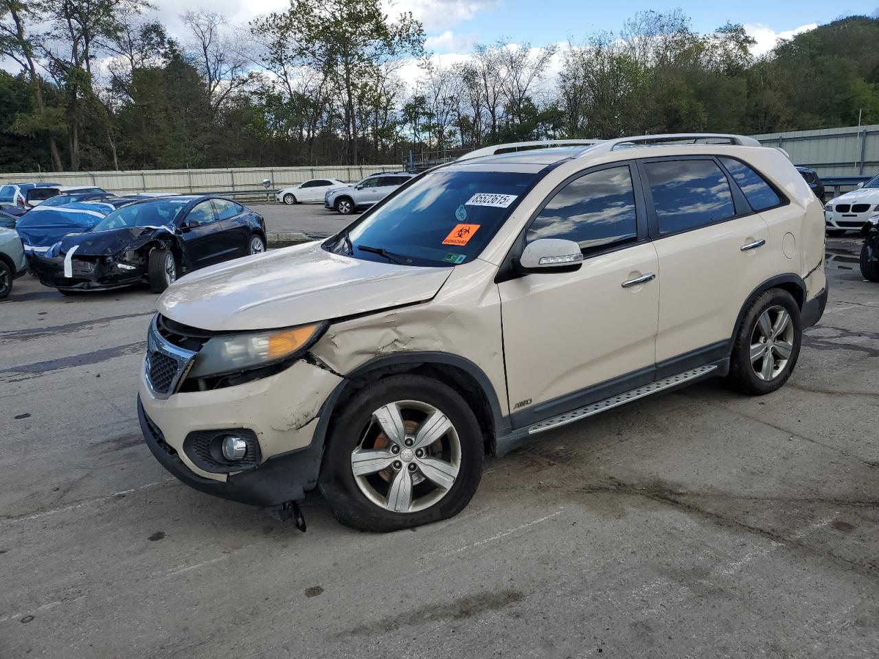 Lot #3283942826 2012 KIA SORENTO EX