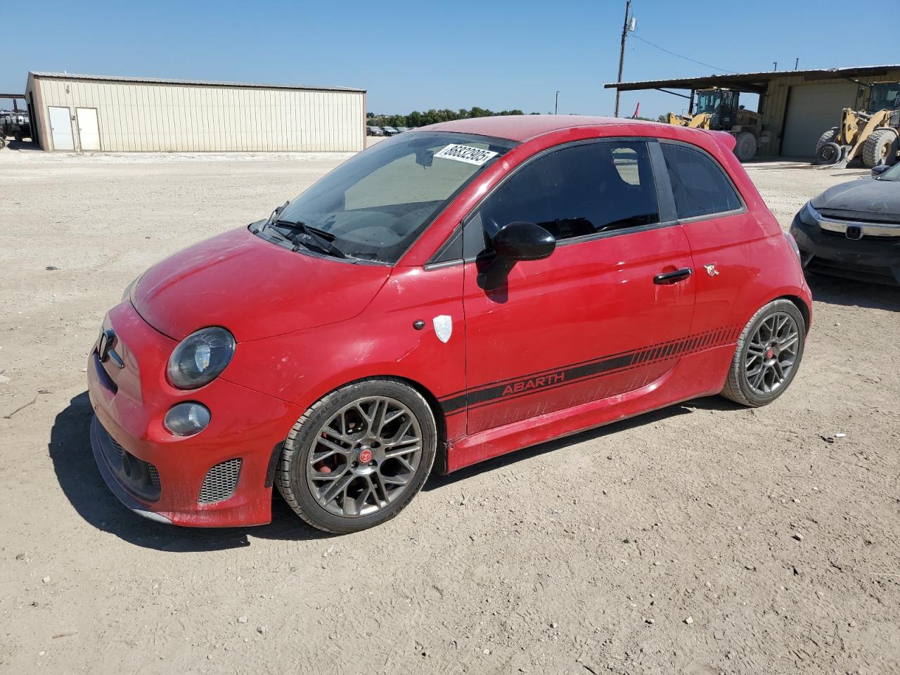 Lot #3298129149 2013 FIAT 500 ABARTH