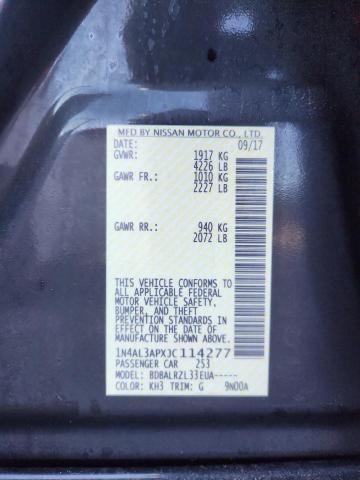 2018 NISSAN ALTIMA 2.5 - 1N4AL3APXJC114277