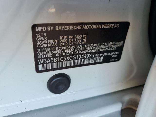 2016 BMW 535 I - WBA5B1C5XGG134493