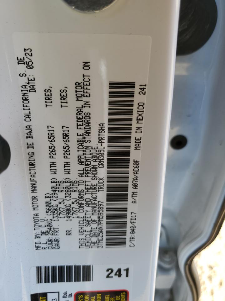 Lot #3308744995 2023 TOYOTA TACOMA DOU