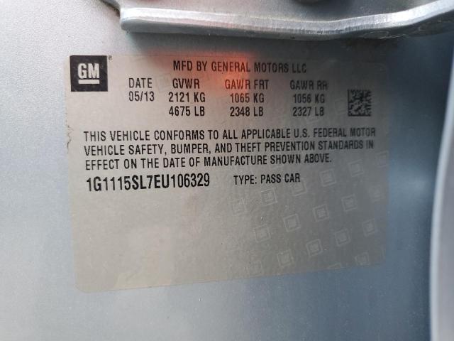 2014 CHEVROLET IMPALA LT - 1G1115SL7EU106329