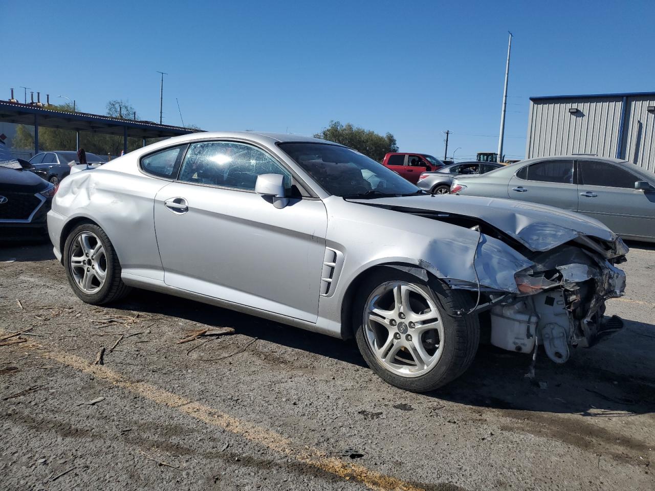 Lot #3287792131 2006 HYUNDAI TIBURON GT