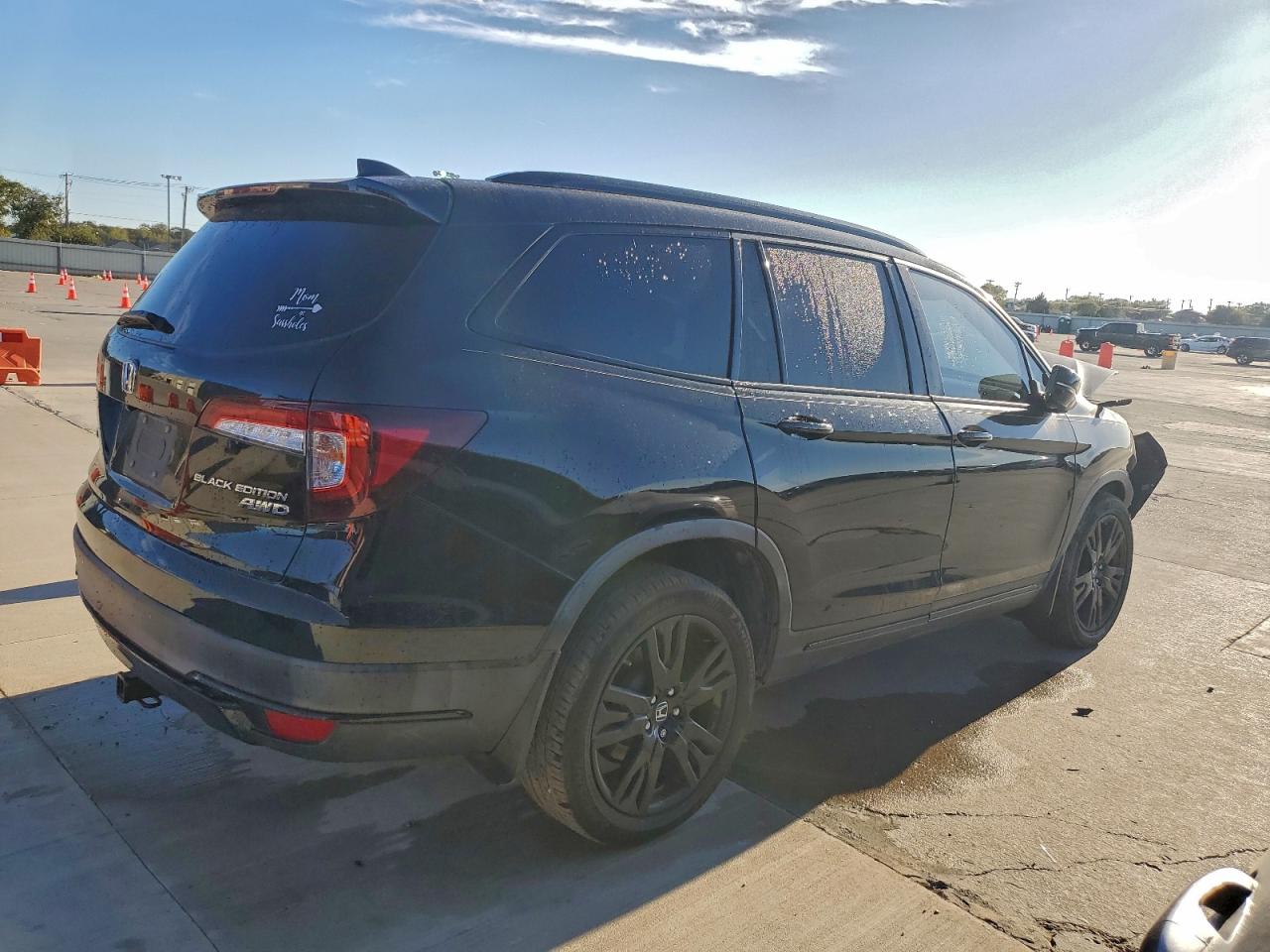 Lot #3316816397 2020 HONDA PILOT BLAC