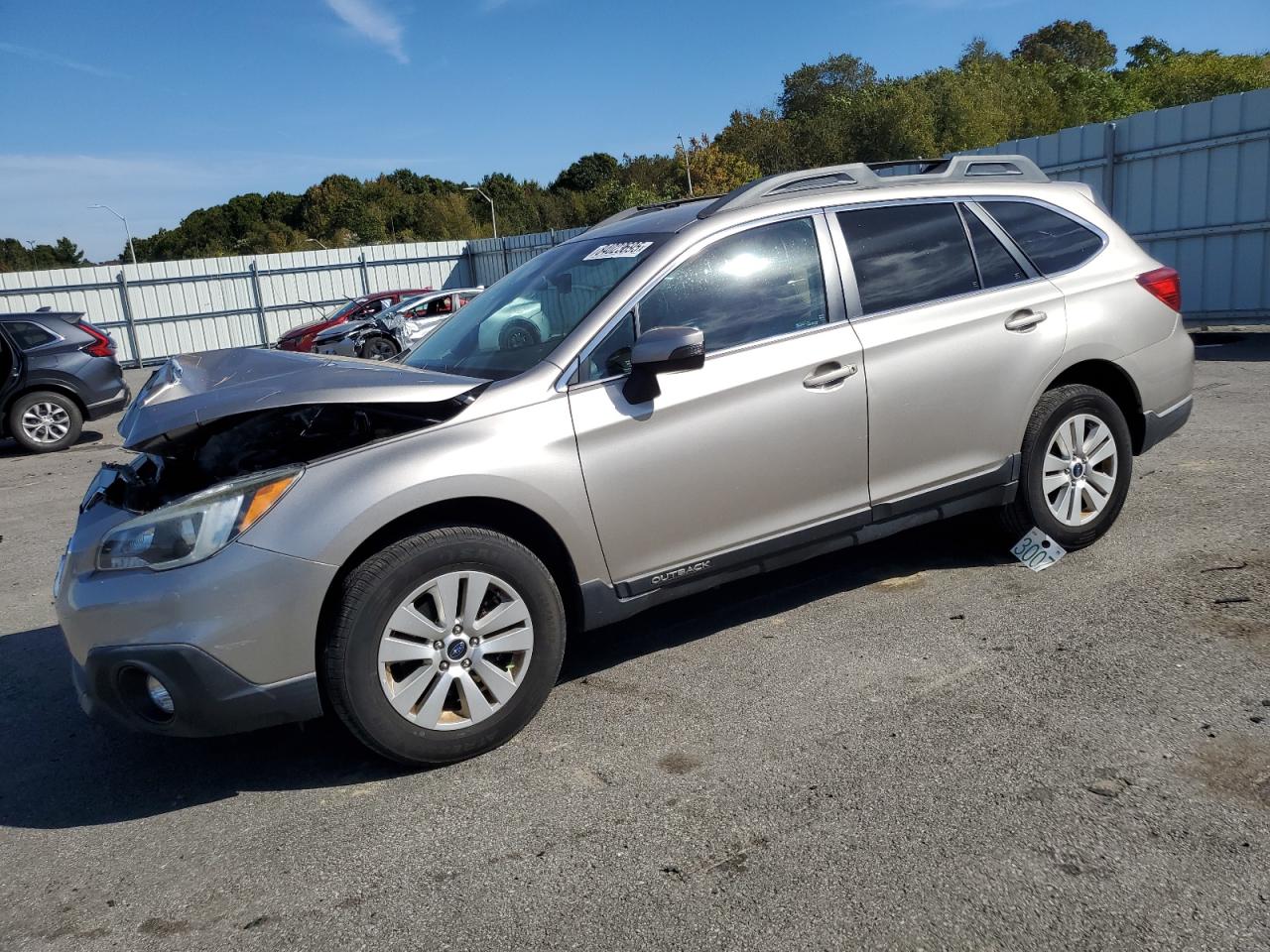 Lot #3317830215 2017 SUBARU OUTBACK 2.5I PREMIUM