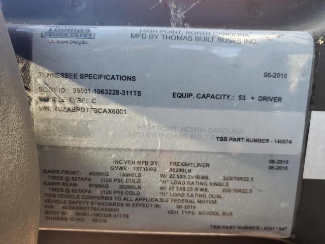 2011 FREIGHTLINER SAF-T-LINER C2 #3293439417