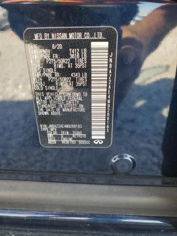 2021 INFINITI QX80 LUXE JN8AZ2AE4M9268183