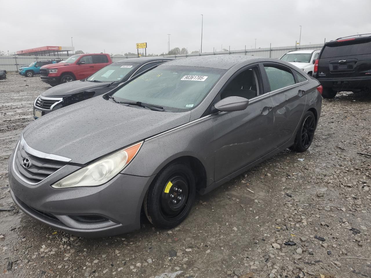 Lot #3290473764 2011 HYUNDAI SONATA GLS