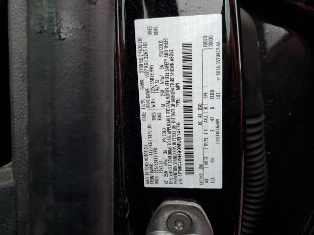 2021 FORD ESCAPE SEL 1FMCU9H90MUB14776