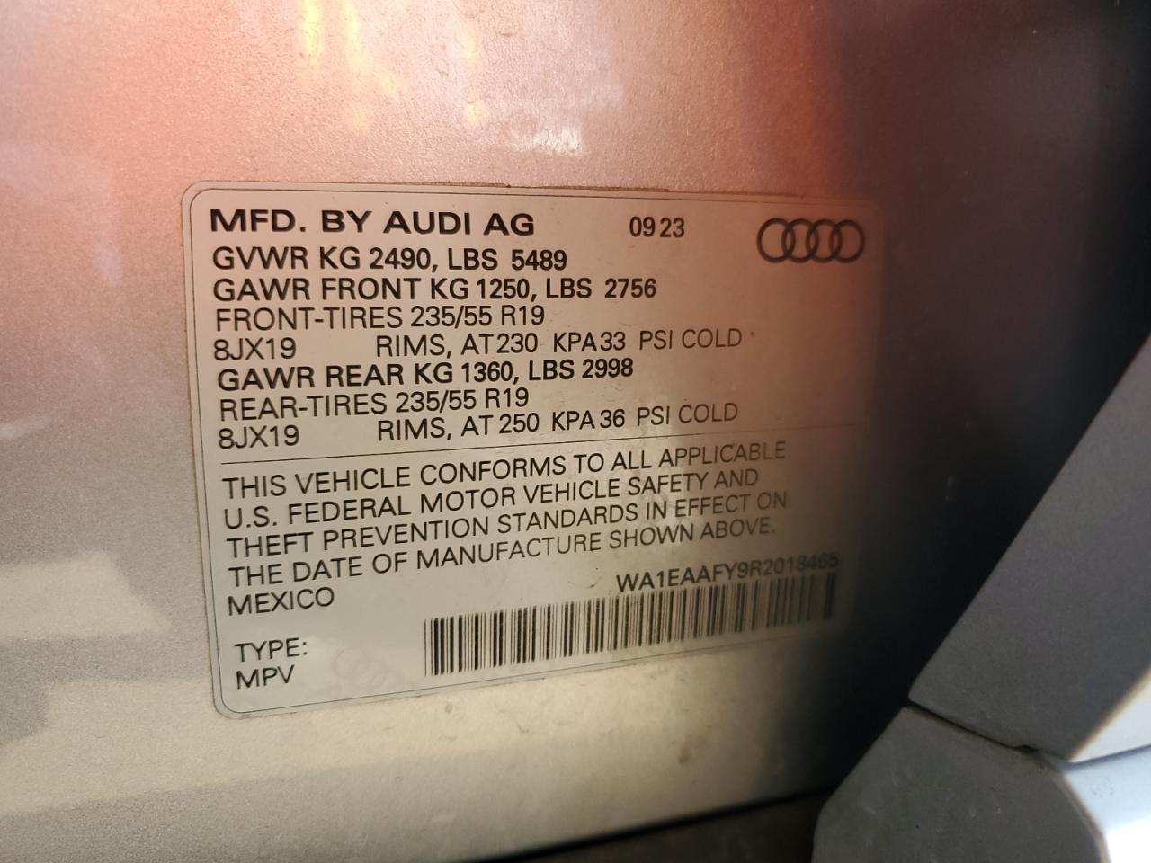 AUDI Q5 PREMIUM PLUS 45