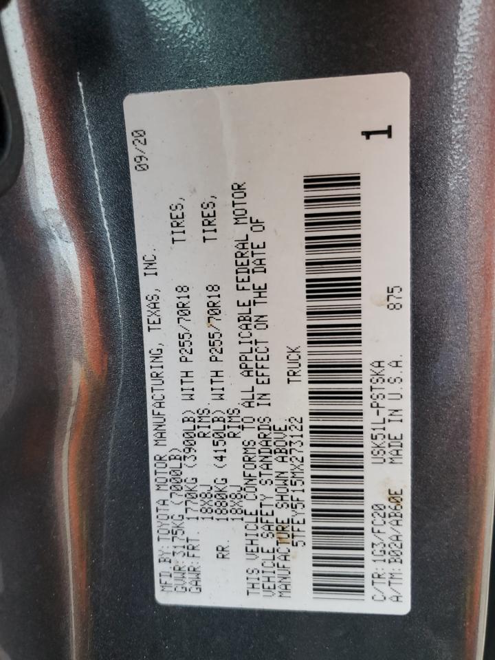 TOYOTA TUNDRA CREWMAX SR5