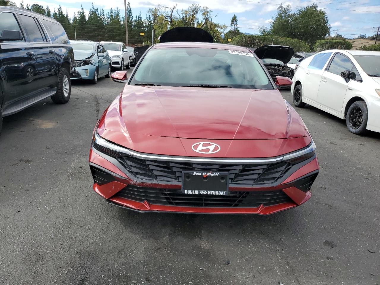 HYUNDAI ELANTRA BLUE