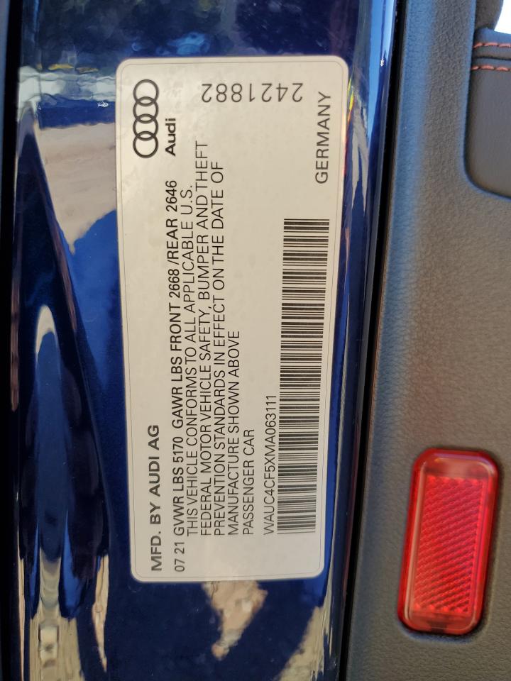 AUDI S5 PREMIUM PLUS