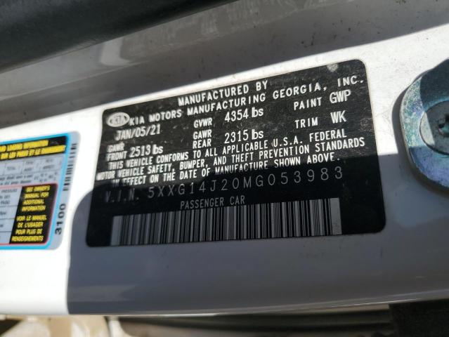 2021 KIA K5 LXS #3291167957