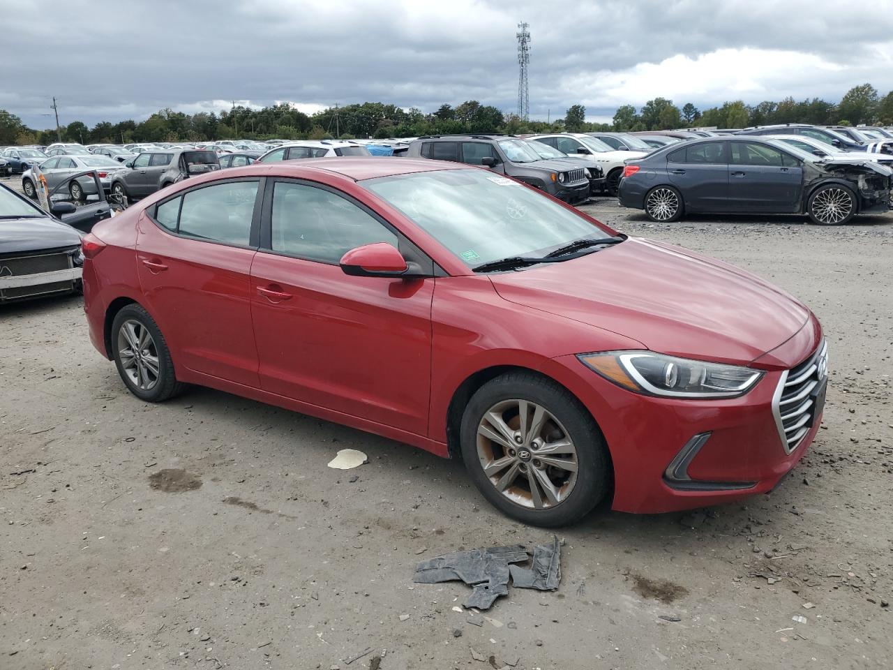 Lot #3296340436 2017 HYUN ELANTRA SE