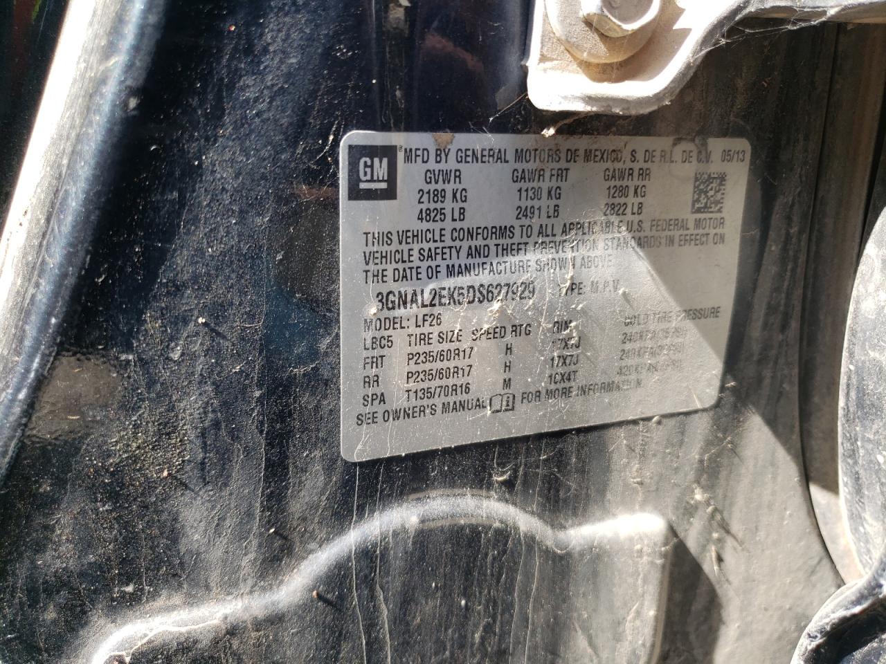 CHEVROLET CAPTIVA LS