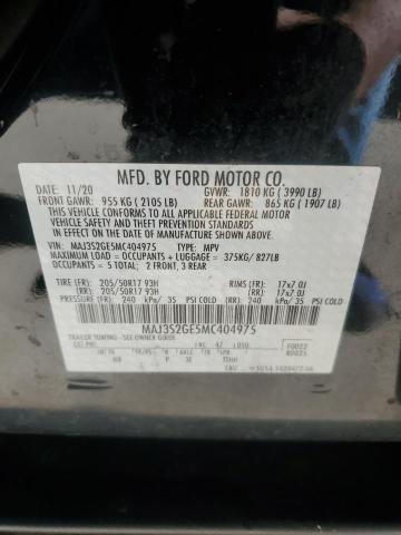 2021 FORD ECOSPORT S #3302710020