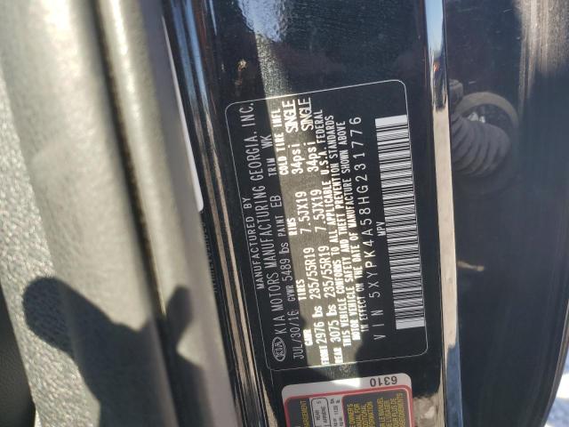 2017 KIA SORENTO SX - 5XYPK4A58HG231776