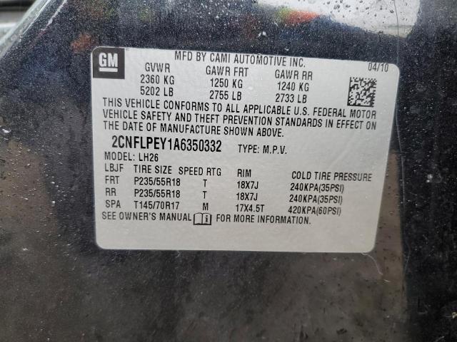 2010 CHEVROLET EQUINOX LT #3290317973