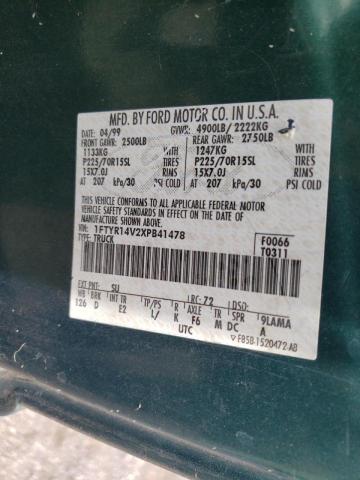 1999 FORD RANGER SUP #3268767406