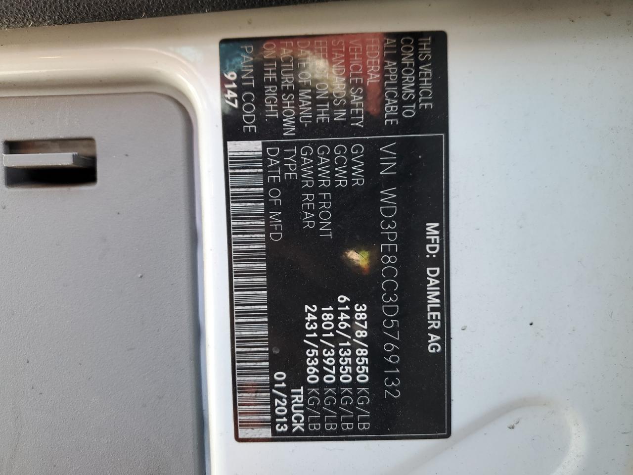 MERCEDES-BENZ SPRINTER 2500